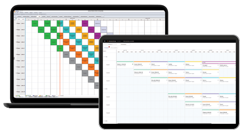 Admicom Tempo ja Admicom Planner - Rakennusalan aikatauluohjelmistot