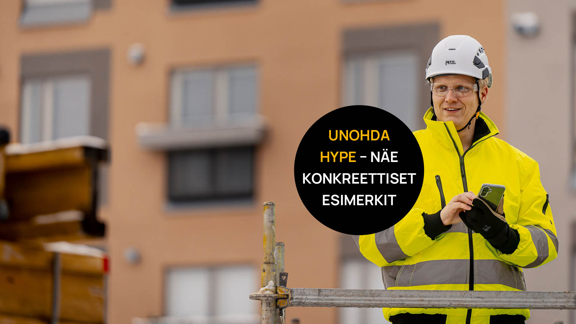 Webinaari: Tekoäly työmaalla – vähemmän manuaalista työtä, enemmän hallintaa